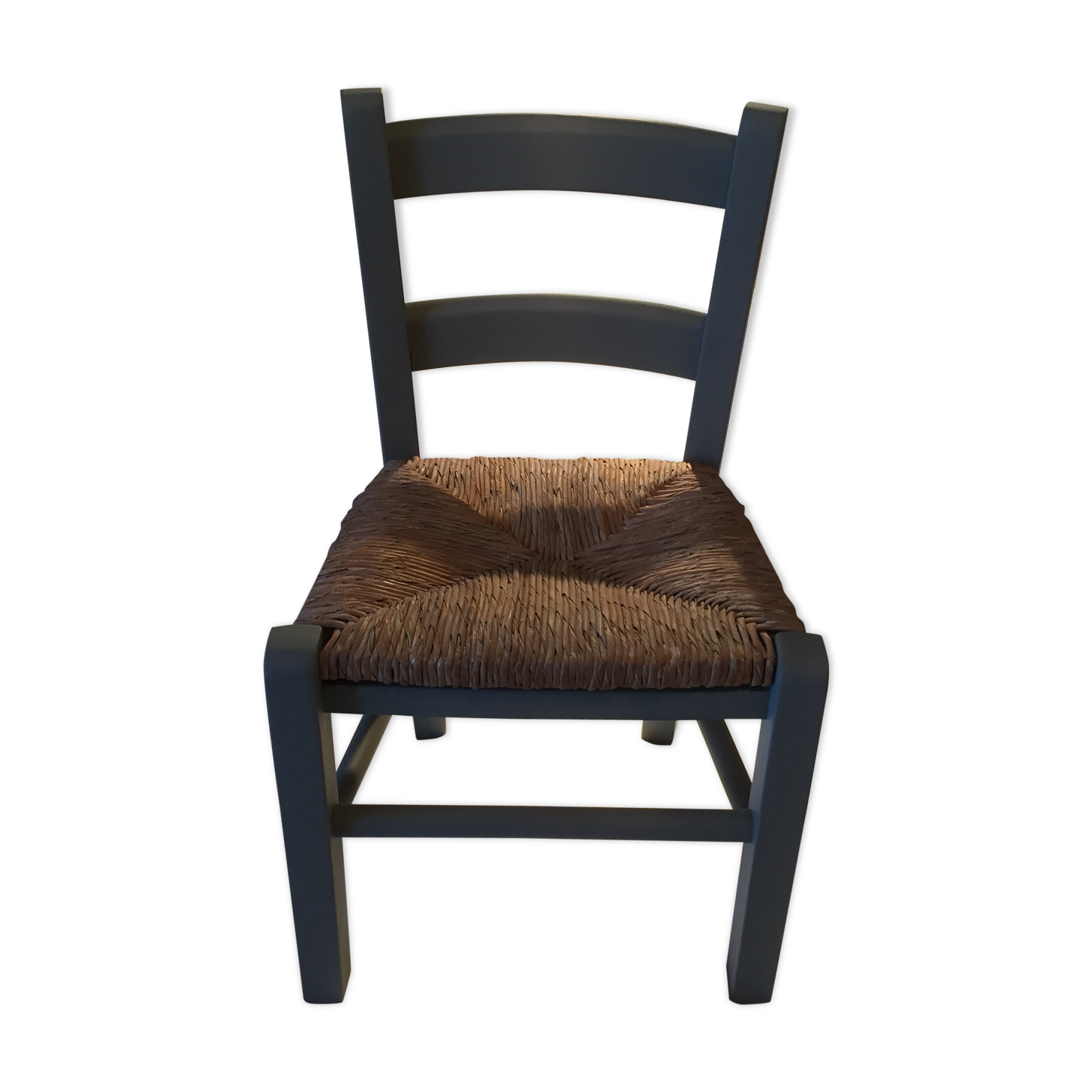 Vintage kiddie wooden chair