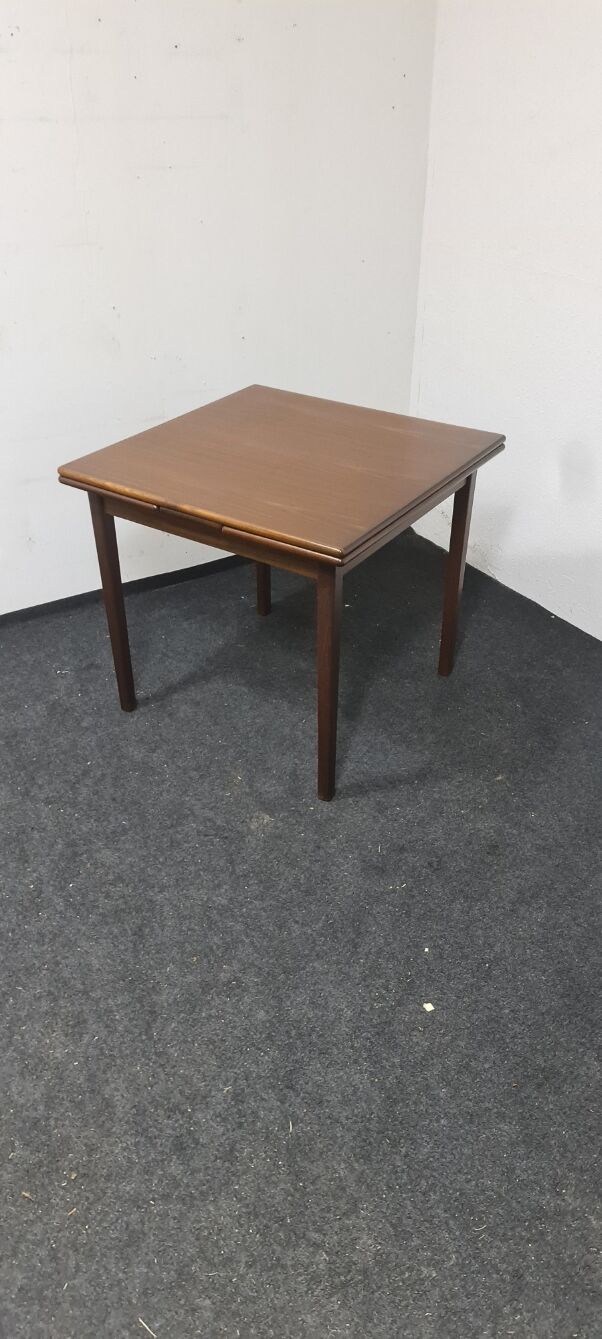 Vintage teak extendable dining table