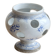 Old crocus pot in blue earthenware | Saint-Uze flower holder in REVOL style