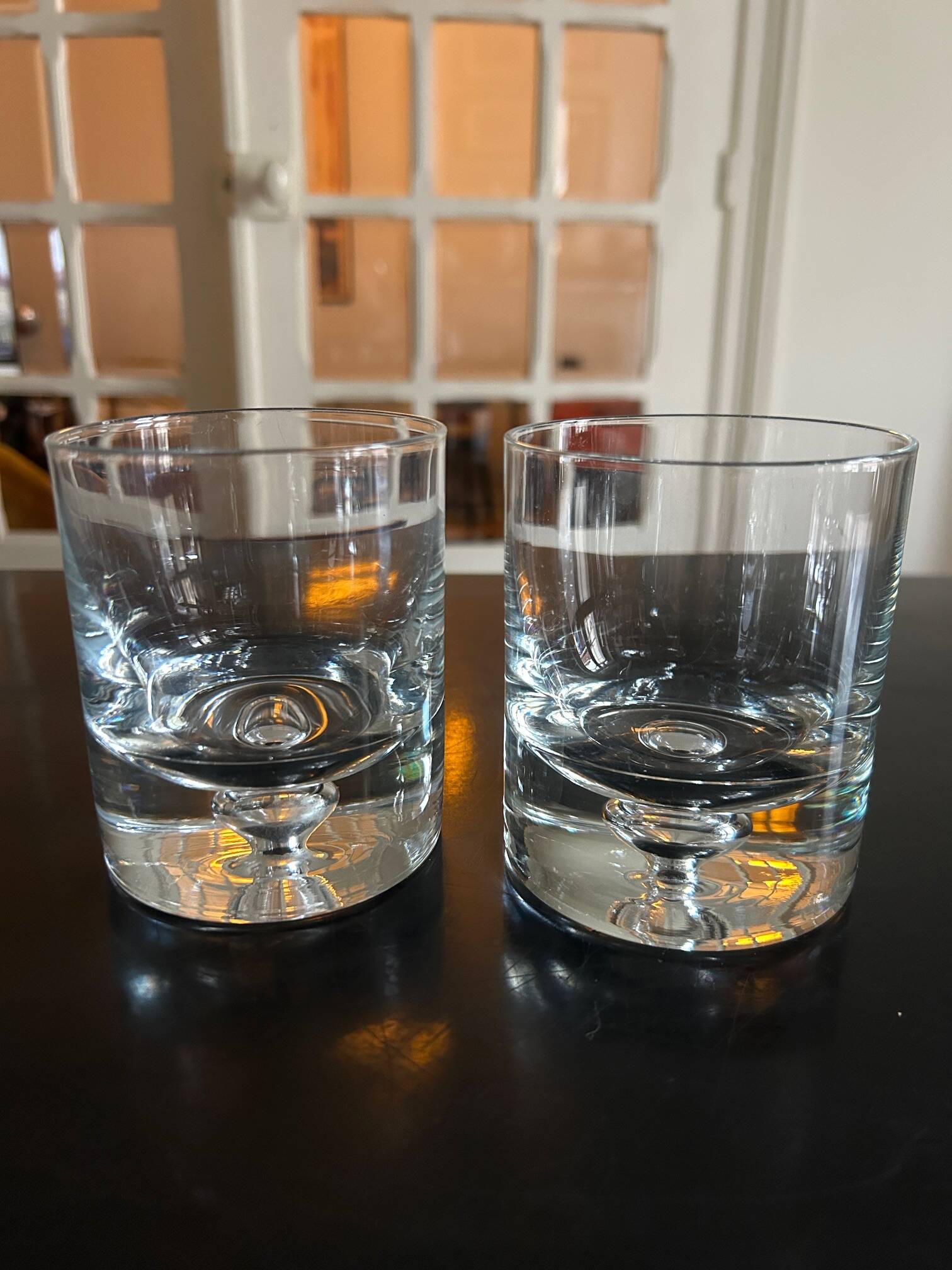 8 Scandinavian crystal glasses by Tapio Wirkkala