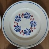Six Badonviller Bagatelle flat plates