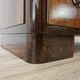 Art Decò chest of drawers from the 1940s in mahogany and briar