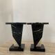 Pair of Art Deco marble bookends