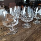 Set of 6 XXL crystal tasting wine glasses