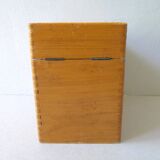 Light wooden box, 60s