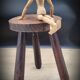 Low stool tripod feet pencil