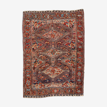 Ancient persian ghashghai carpet 130x182 cm