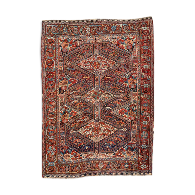 Tapis ancien persan de ghashghai 130x182 cm