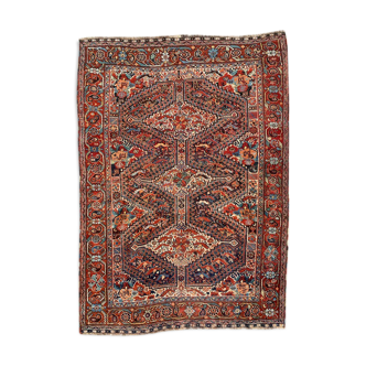 Tapis ancien persan de ghashghai 130x182 cm