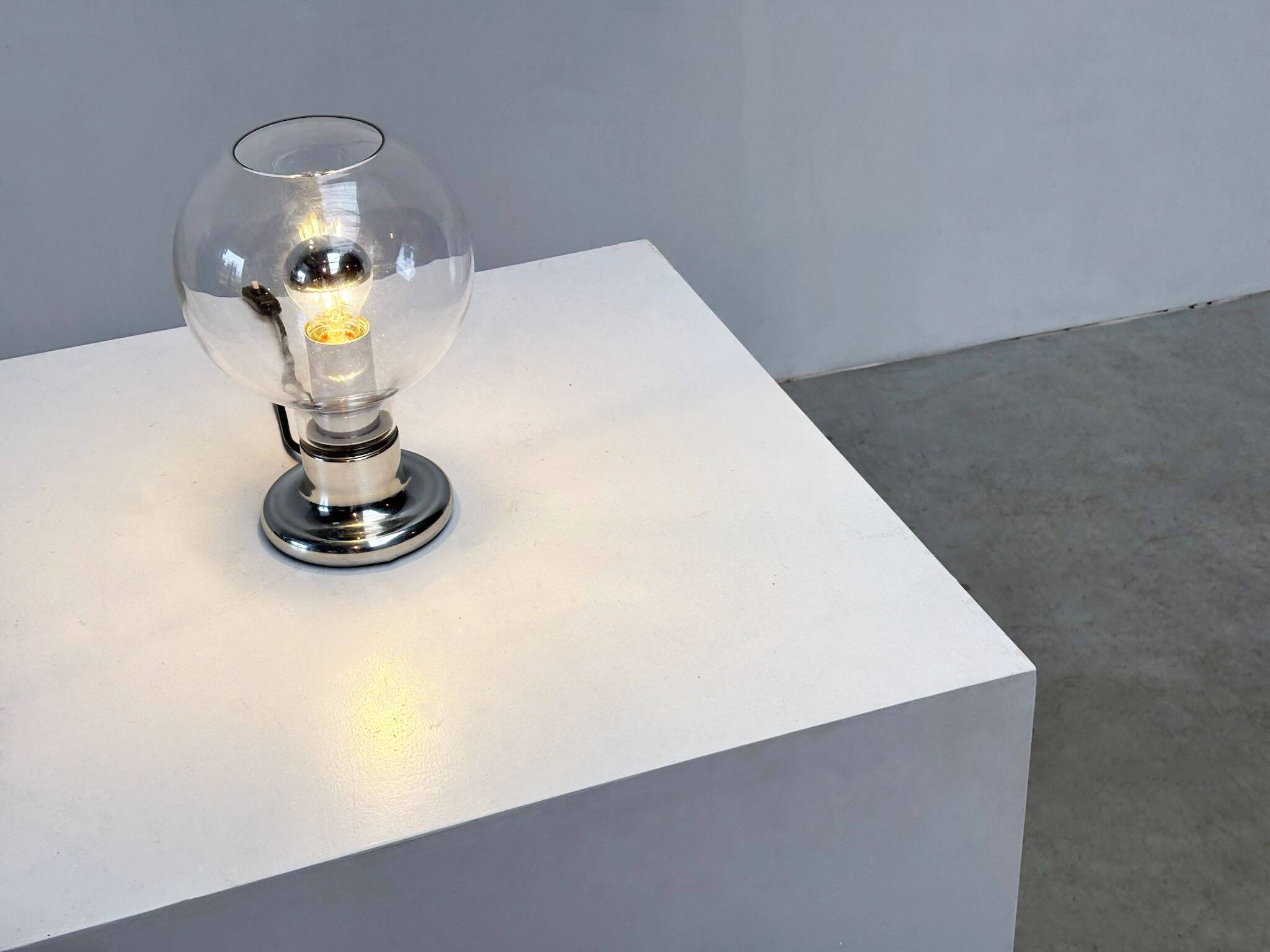 Lampe de table chromée Cosack Leuchten