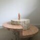 Black-pitched coffee table and faux marble tackle, Italy, 1970