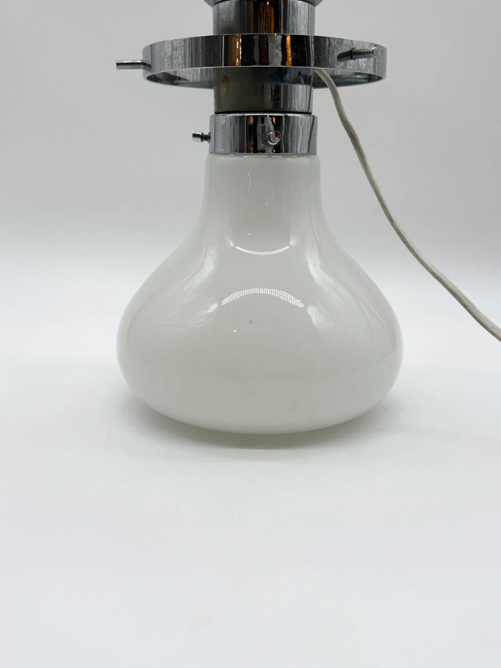 "Space Age" chrome table lamp, Italy 1970s