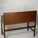 Scandinavian desk with extendable system in teak, 1960.