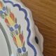 Set of 6 Breton plates