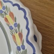 Série de 6 assiettes bretonnes