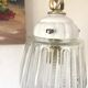 Glass pendant light, porcelain, ceramic ceiling light