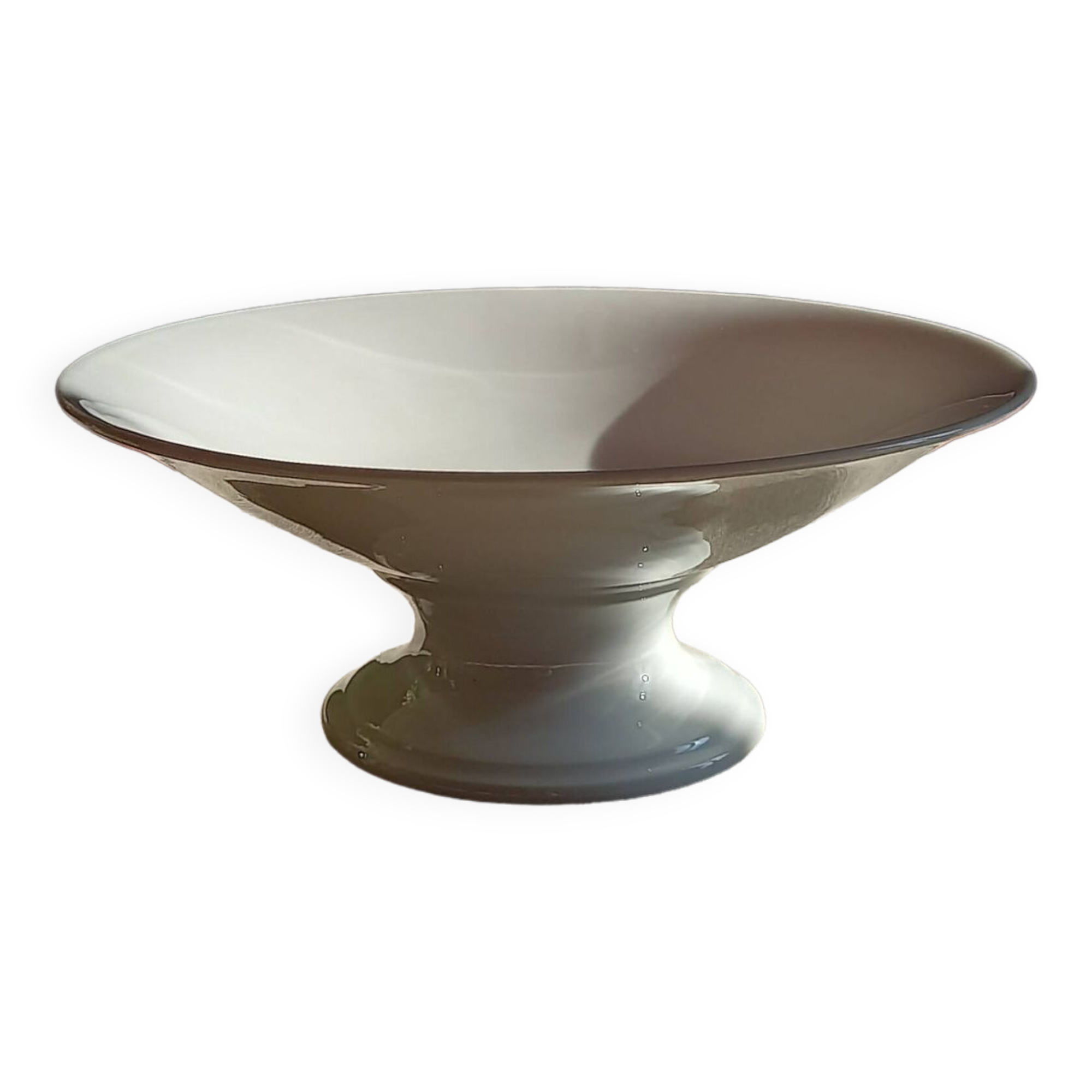 Small white porcelain fruit cup