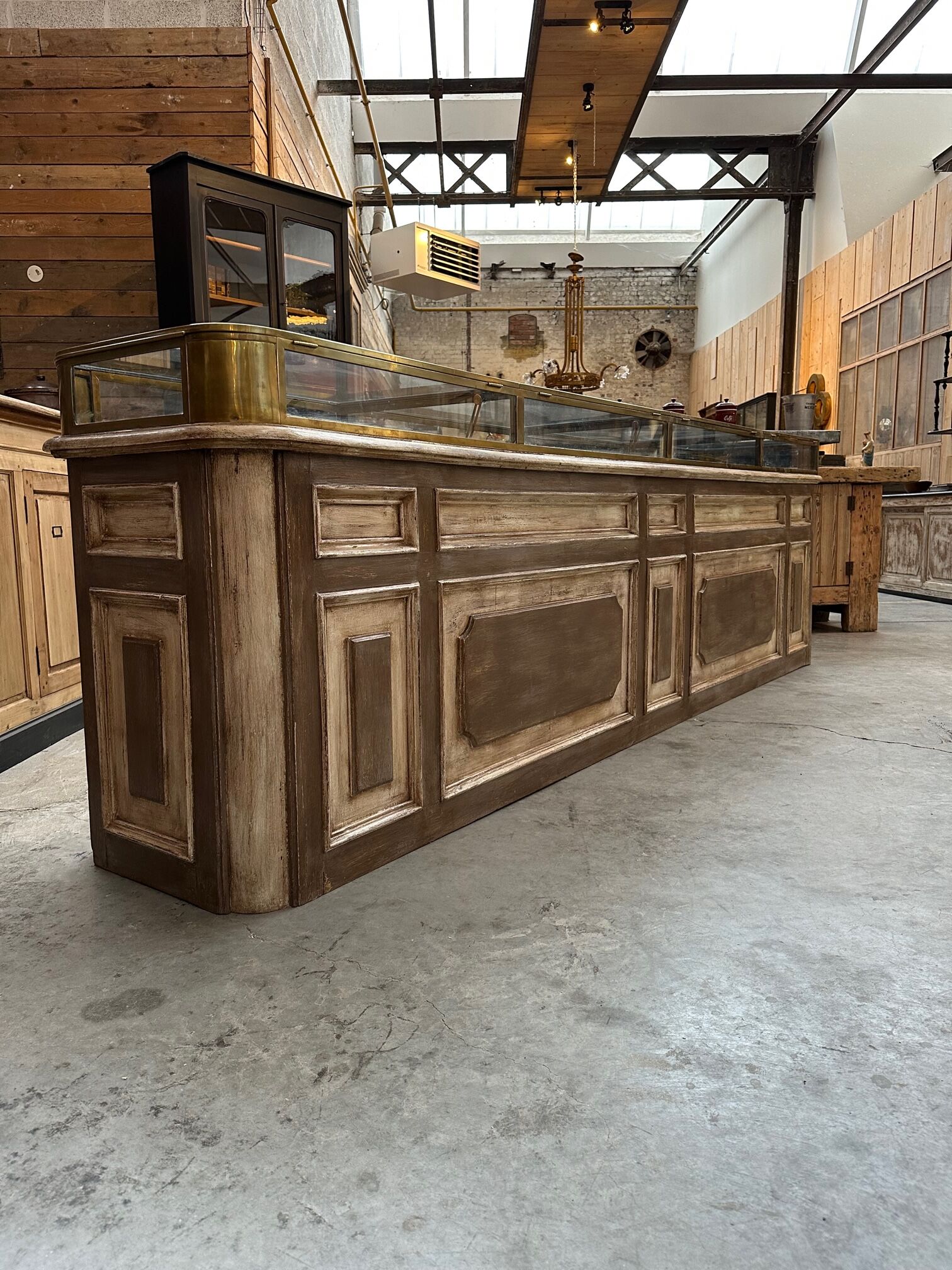 Showcase counter early twentieth century