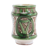 Spanish pot 1960 with abstract motifs by Domingo Punter