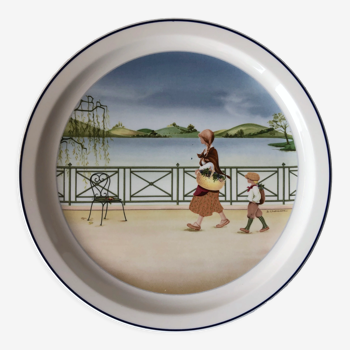 Villeroy et Boch collection plate - Autumn Season - Sabine Chennevière