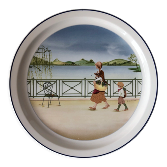 Assiette de collection Villeroy et Boch - Saison d'Automne - Sabine Chennevière