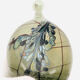 Vase Robert Pierini Studio Glass 1984 29cm 1.1kg Signed