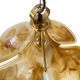 Vintage XXL Space Age pendant lamp, Plexiglas & Brass, 70s