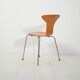 Set of 4 “Mosquito” chairs by Arne Jacobsen