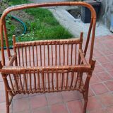 Wicker magazine door