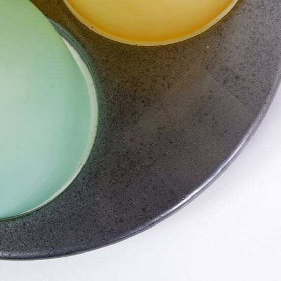 Italian Murano Glass Table Lamp 'Bacco 1-2-3' by Gido Rasati for ITRE - 1980s