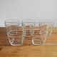 Service of 5 stackable glasses