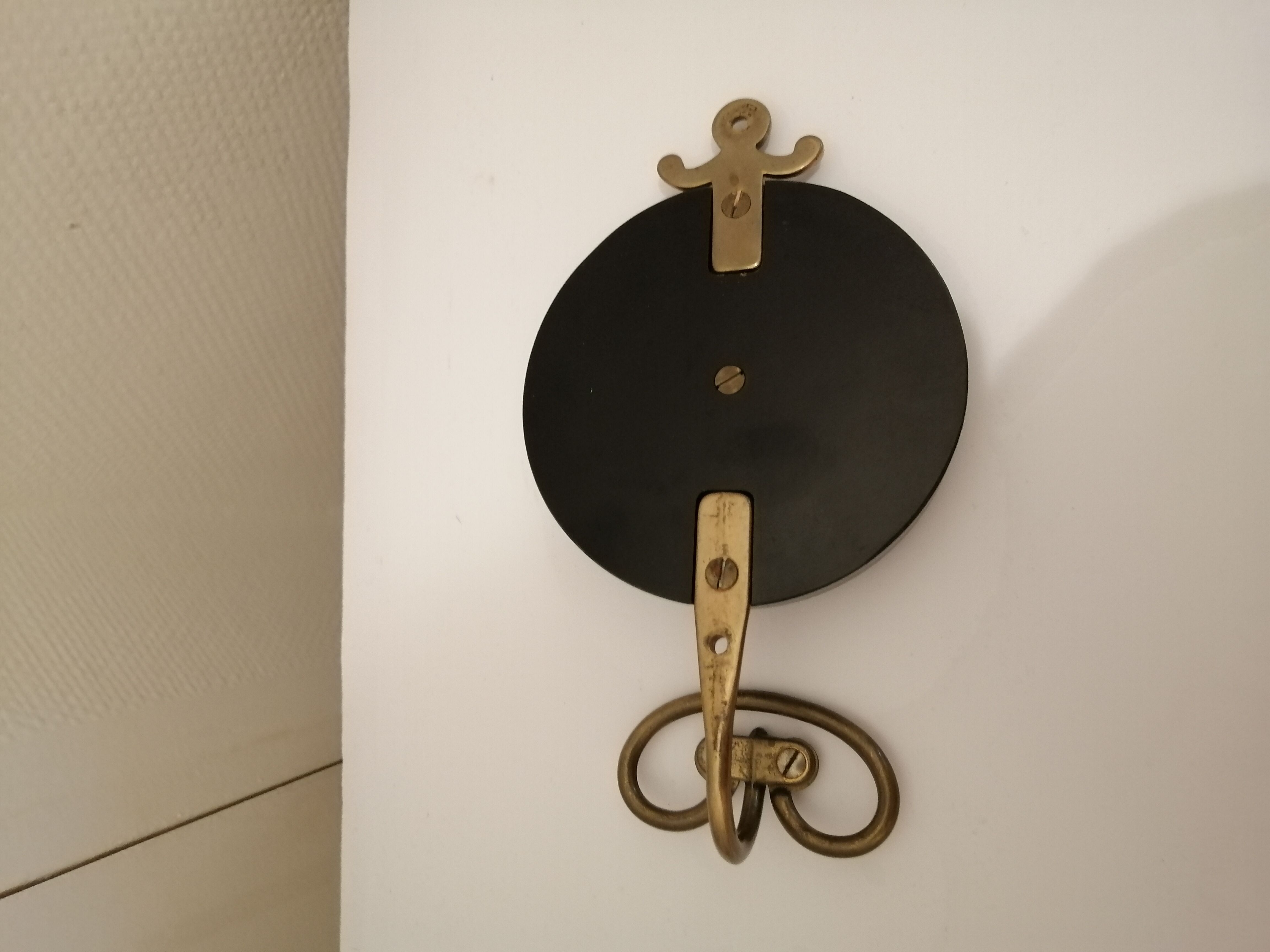 Old brass and wood pulp bakelite