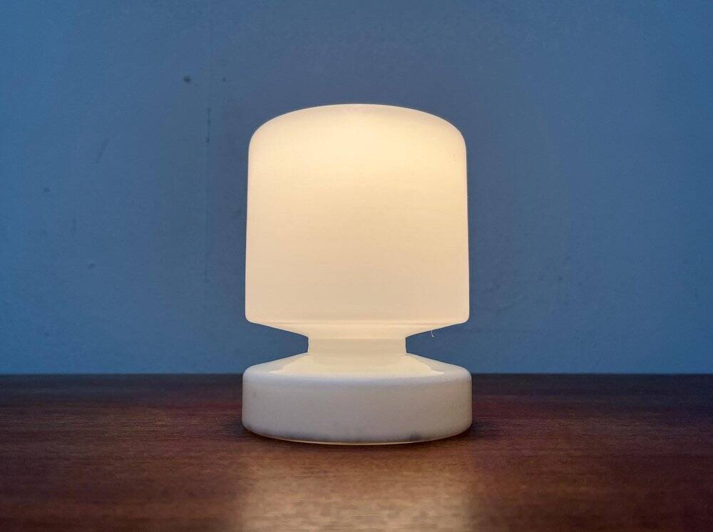 Mid-century minimalist glass table lamp, 1960s