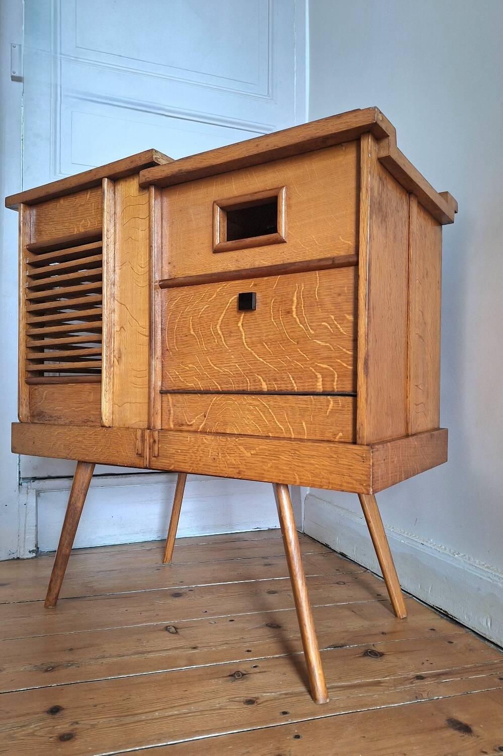 Vintage hi-fi furniture, bar, old console