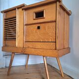 Vintage hi-fi furniture, bar, old console