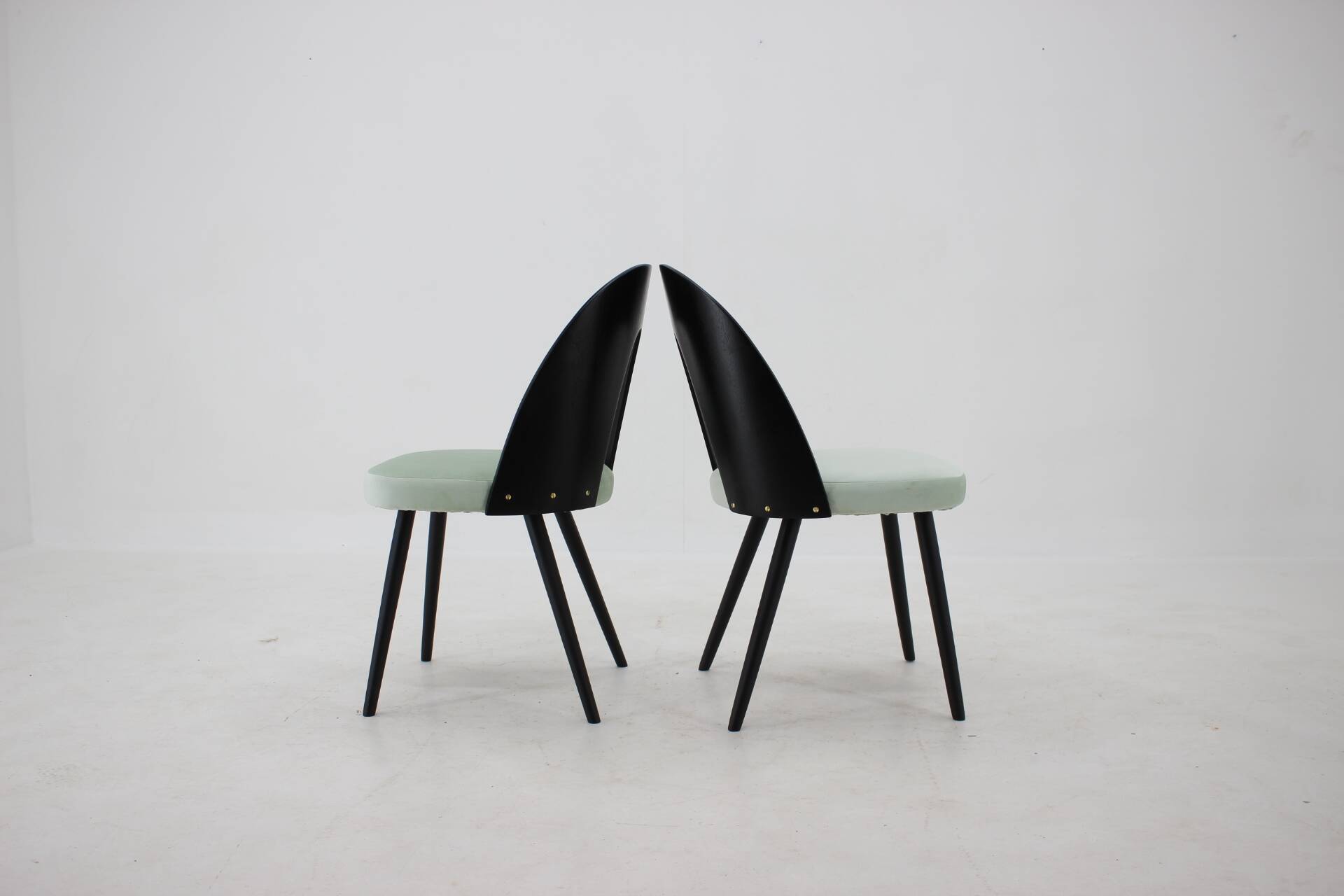 1960s Antonin Suman Set of Four Dining Chairs, Czechoslovakia