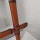 bamboo mirror, vintage, 41 by 48cm