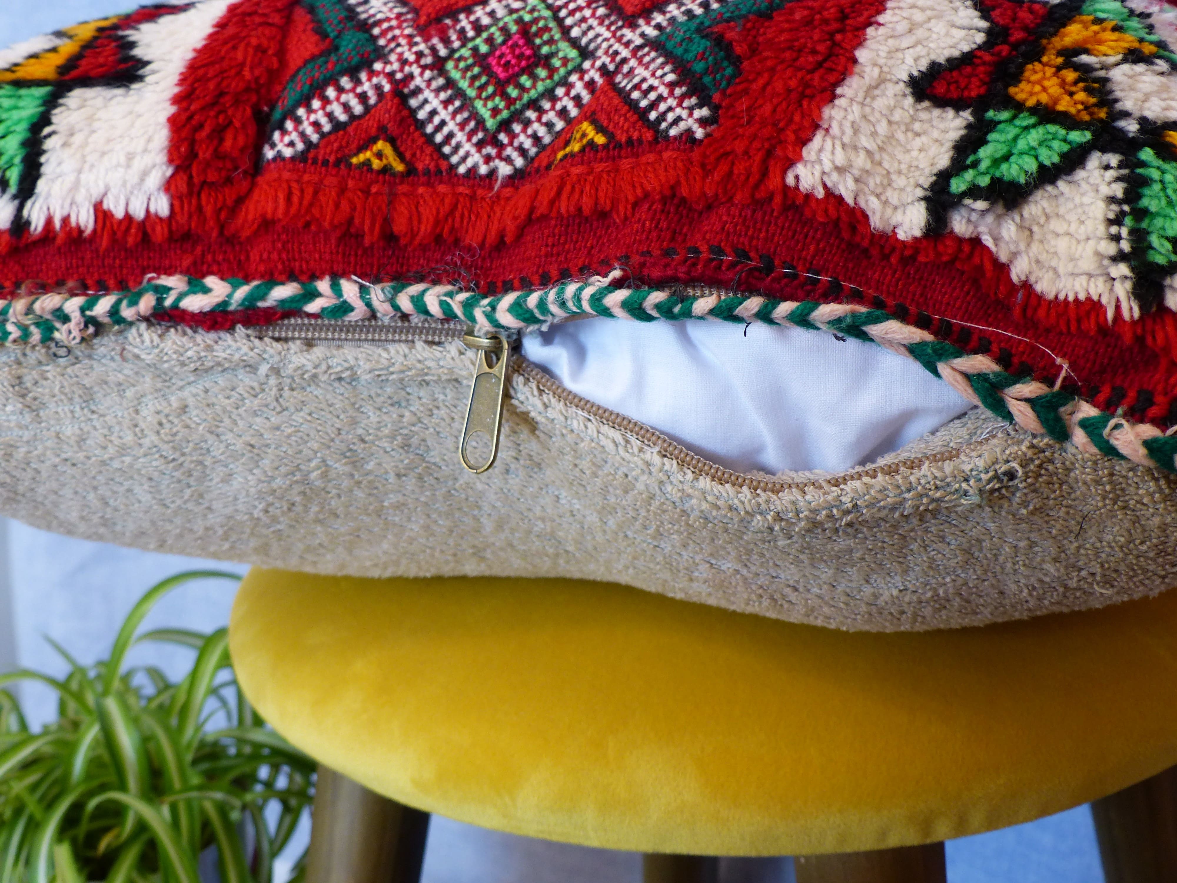 Coussin marocain ethnique beldi 45x35