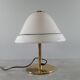 Vintage desk lamp murano international efferte glass and brass design