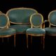 Salon of 5 pieces in Louis XVI style