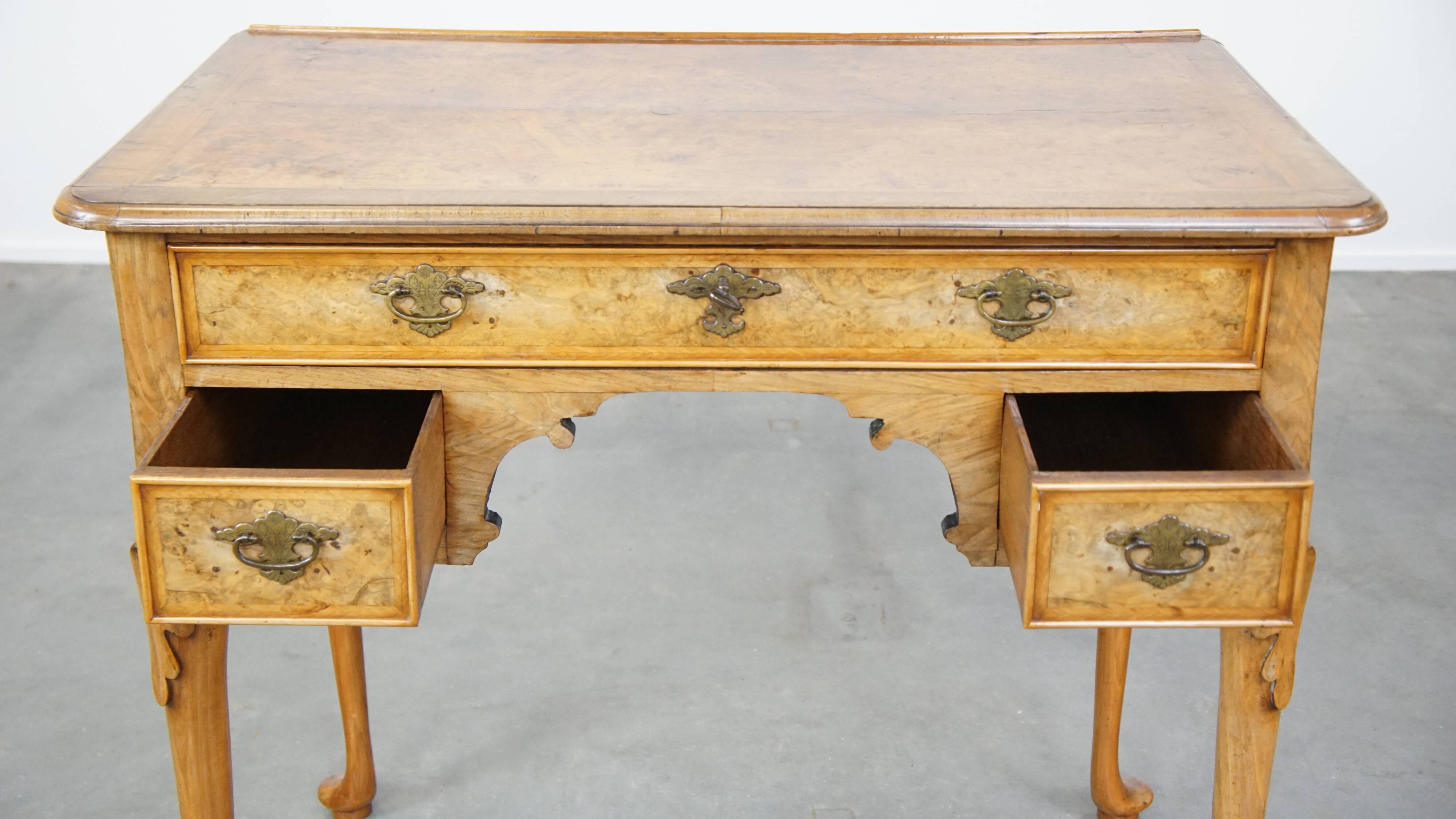 Antique Dutch Walnut Writing/Side Table from the 18th Century