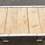 Industrial coffee table