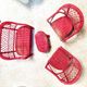 Rattan garden furniture for dolls - vintage