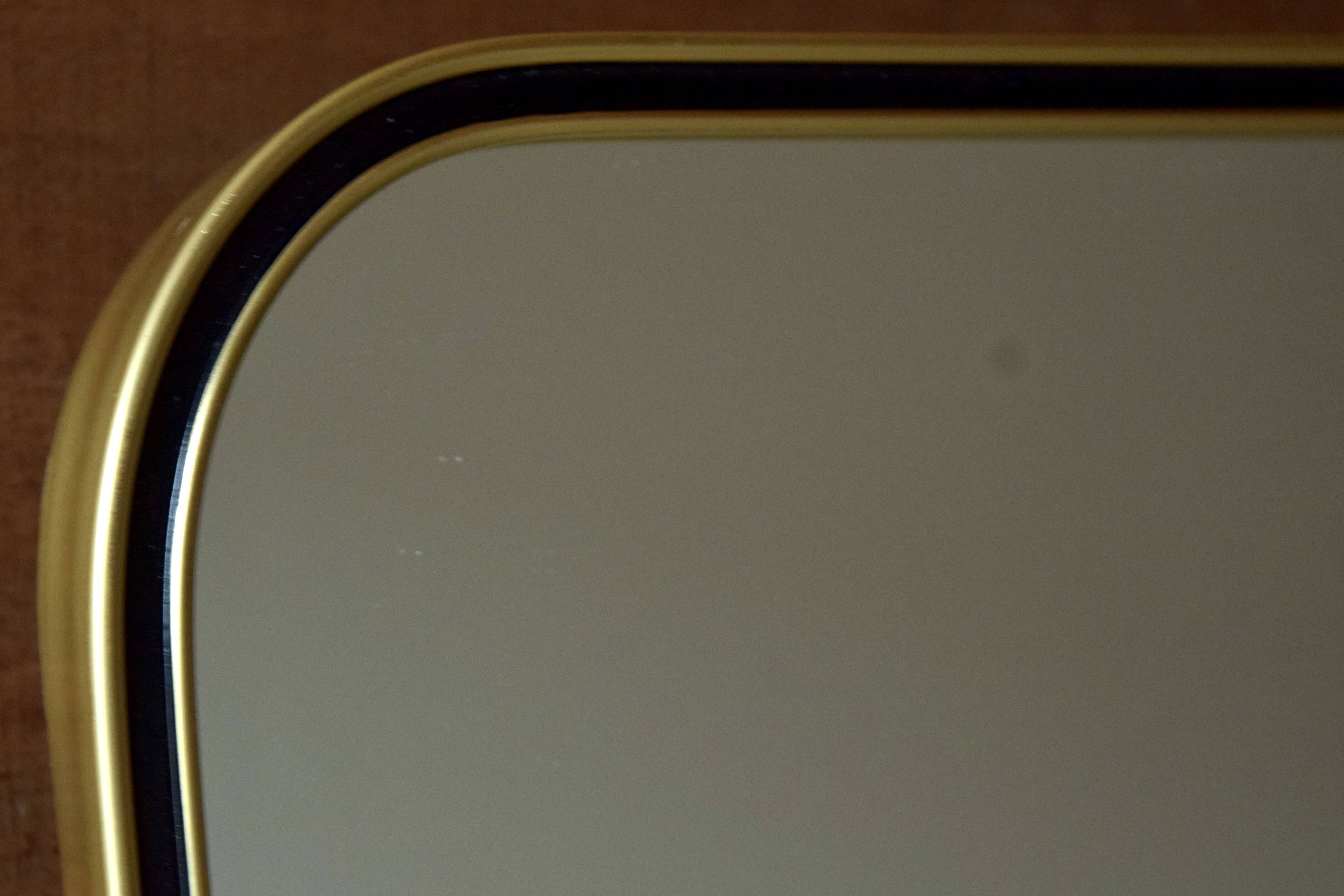 Old rearview mirror - Height: 61 cm - 1950s -