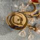 Large Crystal Sconces Set of 3