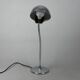 Lampe de table chromée Space Age bras articulé design moderniste 1960