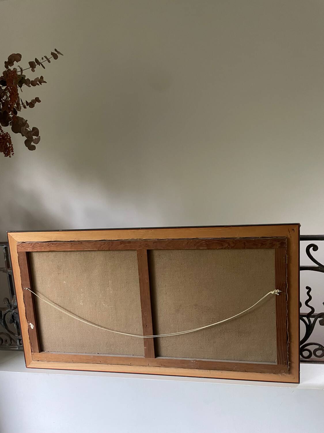 Large 20th century oil on canvas signed J. Beyly