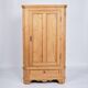 Antique corner cabinet - solid pine - brass fittings - 1920s