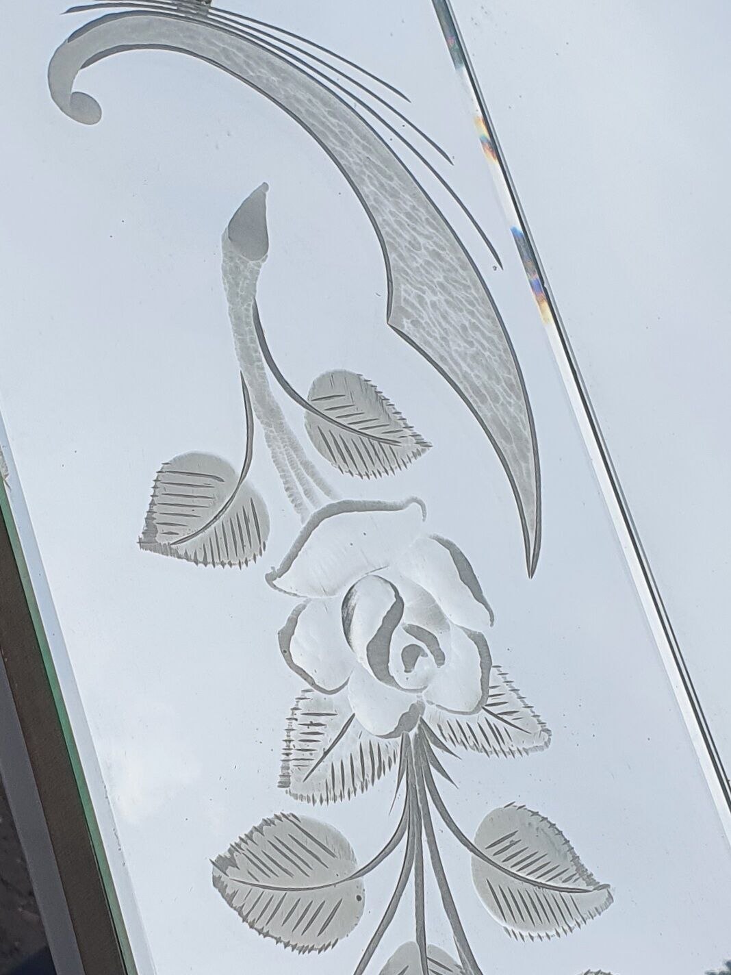 Venetian mirror or bistro mirror