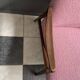 Pink arm chair by Jiri jiroutek 1960s reupholstered in boucle pink